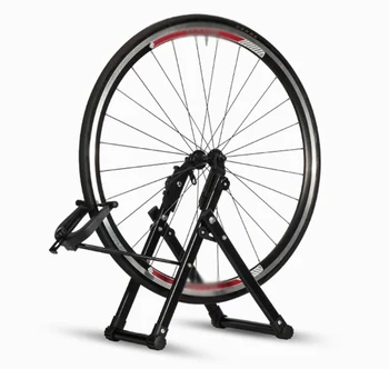 Рамка за подстригване на колела за велосипеди Сгъваема таблица за корекция на колелата за планински велосипеди Ремонт на пътни велосипеди Домашен инструмент за ремонт на велосипеди 2023