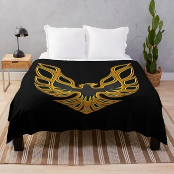 Реколта Firebird Trans-Am лого класически хвърлят одеяло тежки красиви гигантски диван единични одеяла коса