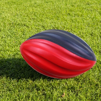 Ръгби топка играчка хвърляне & ритник практика бавен отскок спирала ръгби топка вътрешен или открит употреба обучение ръгби топка за обучение