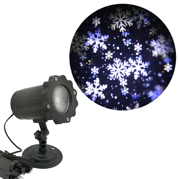 снежинка проекция светлина сняг открит водоустойчива коледна украса празнична атмосфера коледни проектор светлини