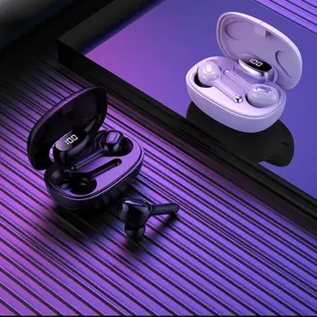 Спортни слушалки Слушалки за поставяне в ушите Безжична двойка ленти за уши Цифрова стерео спортна безжична слушалка