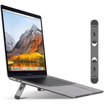 Стойка за лаптоп Алуминиев невидим държач за лаптоп за Macbook Air 2020 Mac Book Pro HP Dell iPad Xiaomi Huawei таблет 11 13 15 16