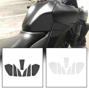 Странична подложка за резервоар за гориво на мотоциклет за Yamaha MT-03 MT03 MT-25 MT25 2020 - 2022 Подложки за резервоари Протектор стикери Коляно Grip Тягова подложка