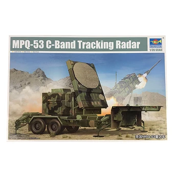 Тромпетист 01023 1/35 Мащаб MPQ-53 C-Band Проследяващ радар Пластмасов модел броня комплект TH05769-SMT6