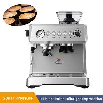 Търговско ниво италианска кафе машина с пълен комплект за кафе хотел ресторант H7 Barista Pro 20Bar Bean to Espresso Cafetera