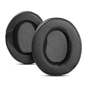 Черен Подмяна на наушници Възглавница Подложки за уши Пяна за уши Покриващи чаши Ремонтни части за HyperX Cloud Сребърни слушалки Слушалки