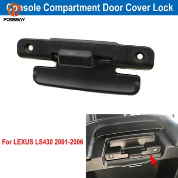 Черна конзола подлакътник кутия отделение врата капак заключване 58908-50040 аксесоари за Toyota Lexus Ls430 2001 2002 2003-2006