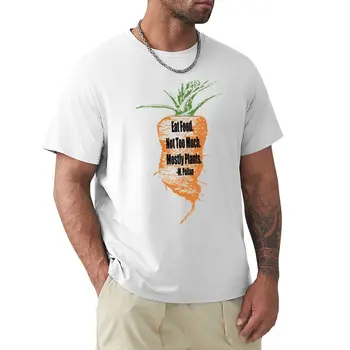 Яжте храна не твърде много предимно растения тениска персонализирани тениски животински печат риза за момчета Тениска мъжки високи тениски